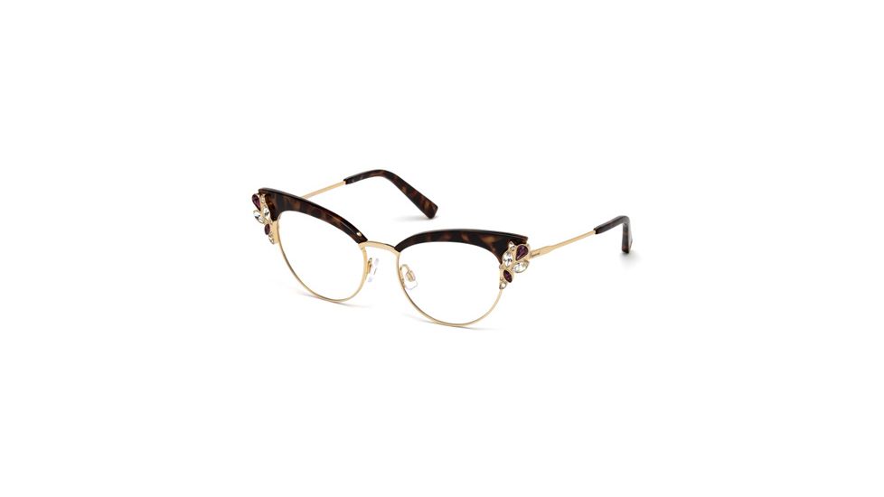 DSquared DQ5161 Eyeglass Frames - Havana Frame Color