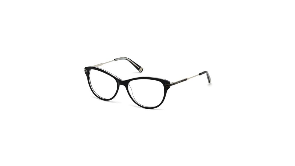 DSquared DQ5163 Eyeglass Frames - Black/Crystal Frame Color