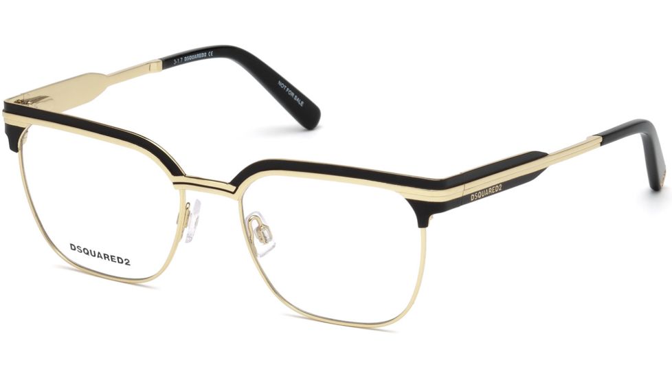 DSquared DQ5240 Eyeglass Frames - Black Frame Color