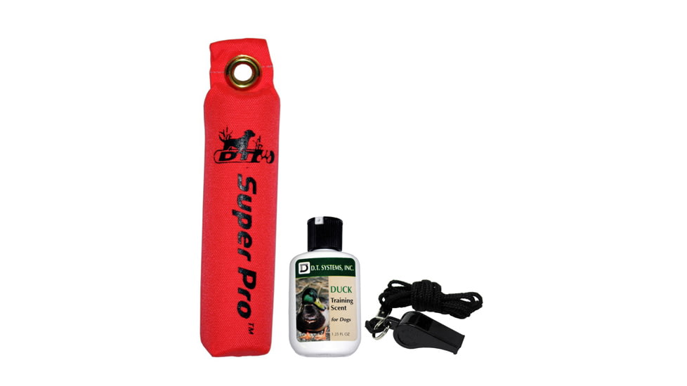 DT Systems Dog Training Kit - Nylon Orange w/ Duck scent, Orange, 73202