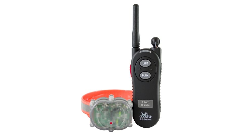DT Systems S.P.O.T. Rechargeable 42 Lumen LED Lighted Obedience Trainer, Orange, S.P.O.T.