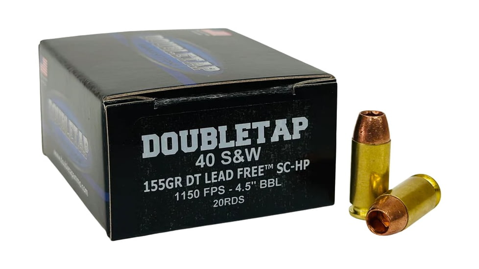 Dtap 40Sw 155 Lf Sc-Hp Pistol Ammo 20/50, 40155X