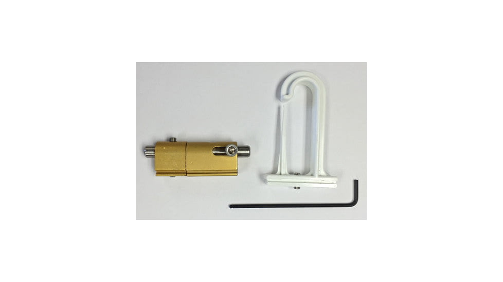 Du-Bro Tournament Fishing Rod Holder, Gold/White, 1090G