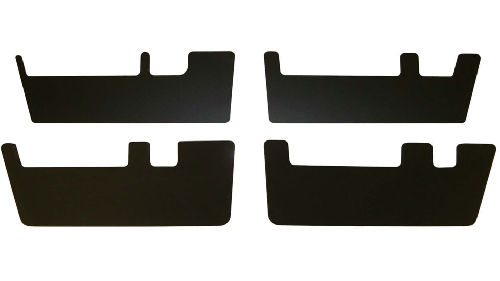 Du-Ha 03-16 Ford F-250 thru F-550 Super Duty Crew Cab Gun Rack, Fits Underseat Storage, Black, Custom Fit, 90018