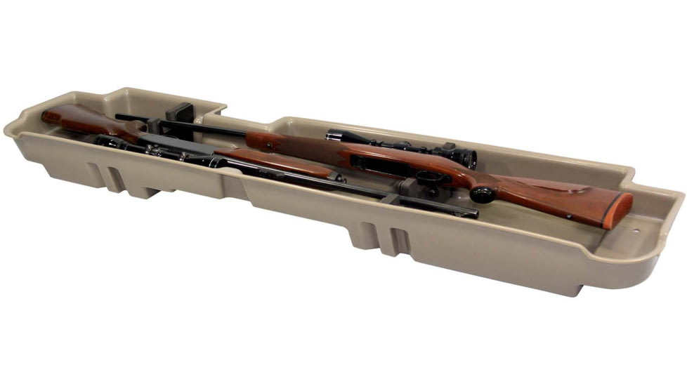 Du-Ha 03-16 Ford F-250 thru F-550 Super Duty Crew Cab Gun Rack, Fits Underseat Storage, Black, Custom Fit, 90018