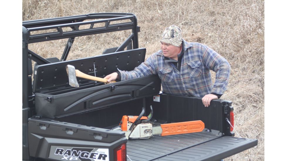 Du-Ha All Terrain, Fits Polaris Ranger Full Size, 54in w/ Box and Bobcat UTV, Black, 70400