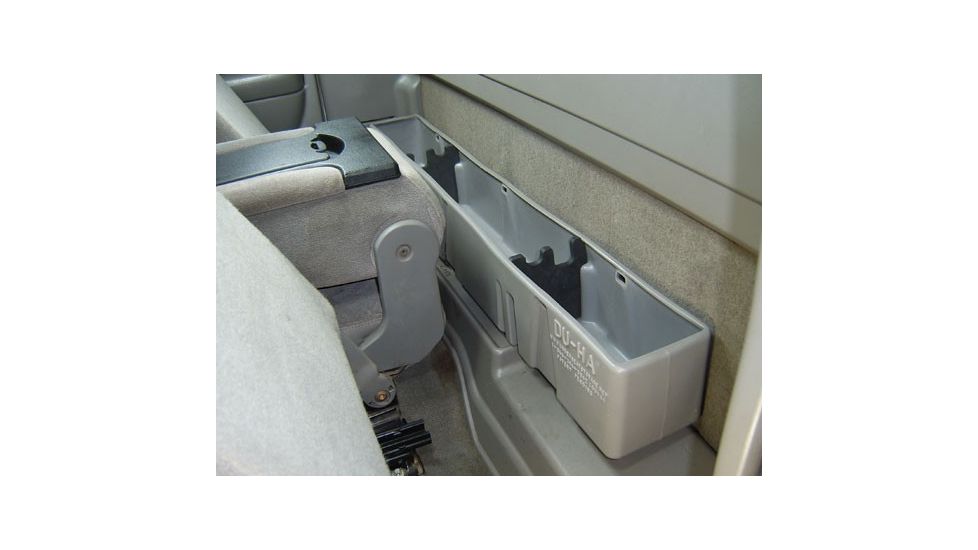 Du-Ha Behind-the-Seat Storage 88-98 Chevrolet/GMC C/K Regular Cab, Black, 10038
