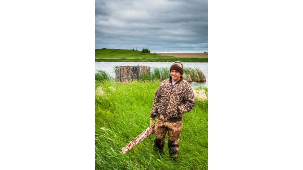 Du-Ha Dri-Hide Shotgun Protector Flushing Pheasants, Shotgun, DWR Coating, Tan, 90520