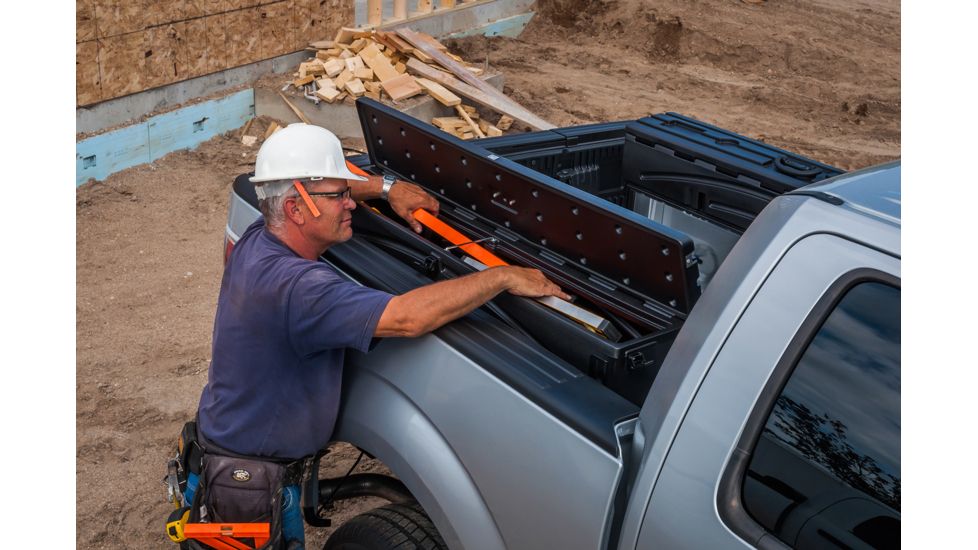 Du-Ha Humpstor, Truck Bed Storage Open Bed and Tonneau Cover, Black, 70200