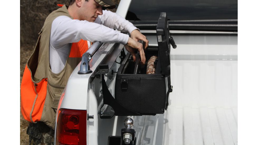 Du-Ha Humpstor, Truck Bed Storage Open Bed and Tonneau Cover, Black, 70200