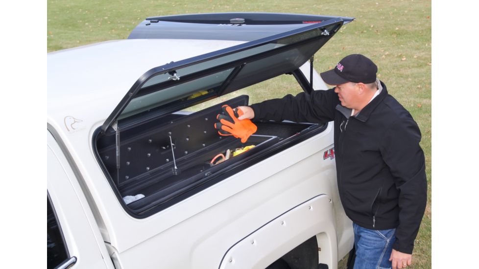 Du-Ha Humpstor, Truck Bed Storage Toppers and Caps, Black 70300