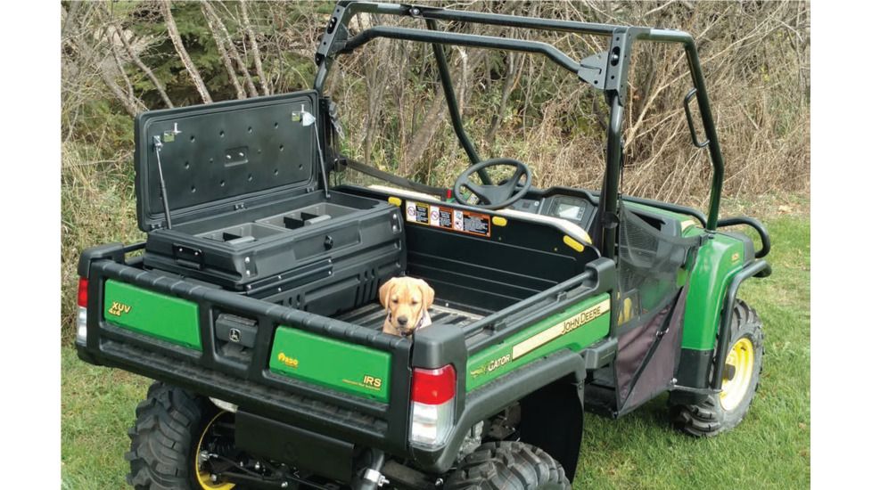 Du-Ha Squad Box w/ Manual Latch - Interior / Exterior Portable and Lockable Storage for Pickup Trucks / Jeeps / Various SUV's, Black, 70601