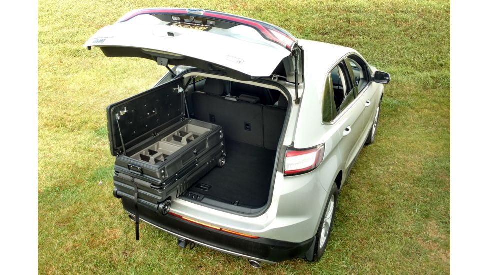 Du-Ha Squad Box w/ Manual Latch - Interior / Exterior Portable and Lockable Storage for Pickup Trucks / Jeeps / Various SUV's, Black, 70671