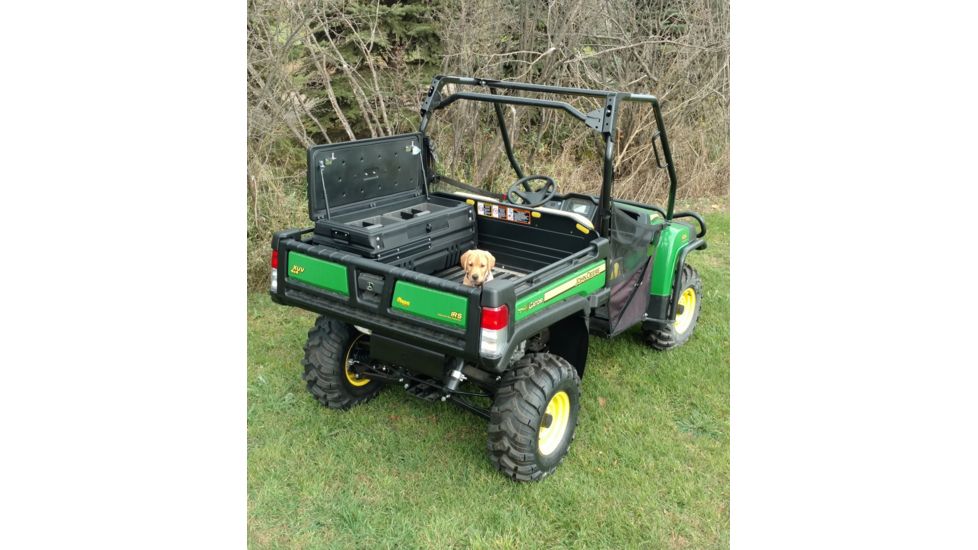 Du-Ha Squad Box w/ Manual Latch - Interior / Exterior Portable and Lockable Storage for Pickup Trucks / Jeeps / Various SUV's, Black, 70671