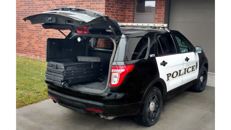 Du-Ha Squad Box w/ Manual Latch - Interior / Exterior Portable and Lockable Storage for Pickup Trucks / Jeeps / Various SUV's, Black, 70670