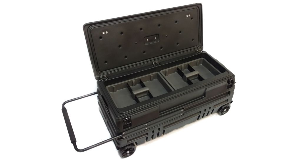 Du-Ha Squad Box w/ Manual Latch - Interior / Exterior Portable and Lockable Storage for Pickup Trucks / Jeeps / Various SUV's, Black, 70670