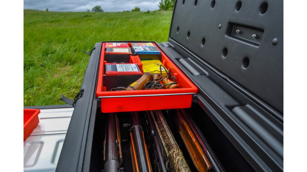 Du-Ha Tote, Interior / Exterior Portable Storage / Gun Case For Pickup Trucks / Various SUV's, No Slide Bracket, Black, 70103