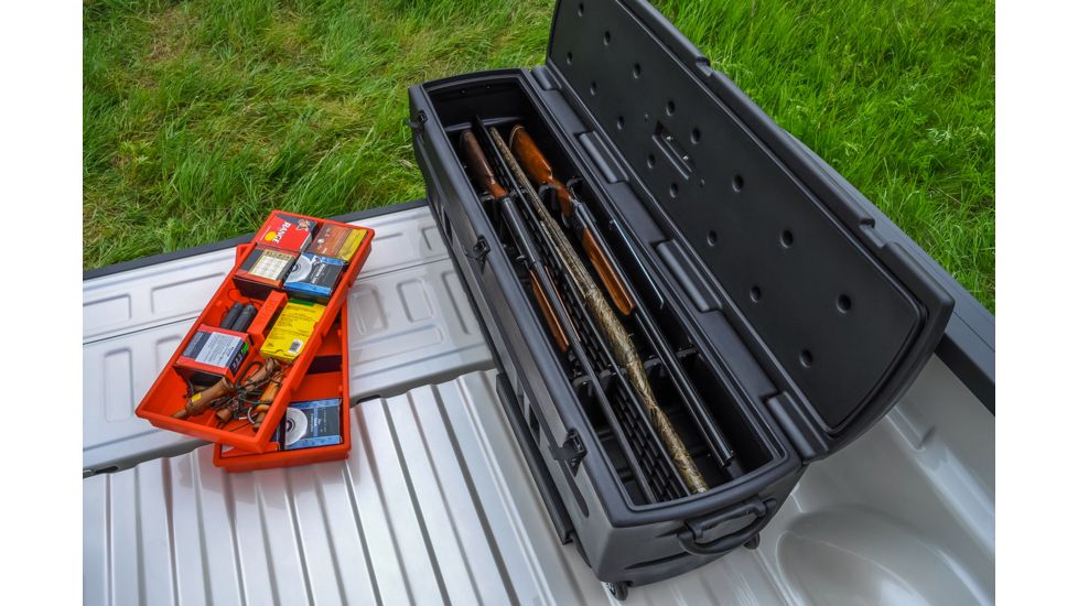 Du-Ha Tote, Interior / Exterior Portable Storage / Gun Case For Pickup Trucks / Various SUV's, No Slide Bracket, Black, 70103