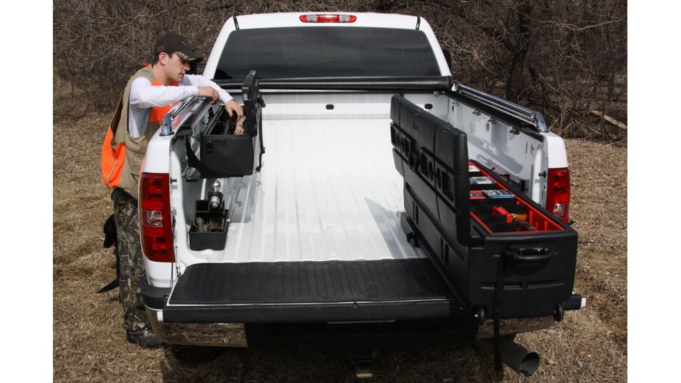 Du-Ha Tote, Interior / Exterior Portable Storage / Gun Case For Pickup Trucks / Various SUV's, No Slide Bracket, Black, 70103