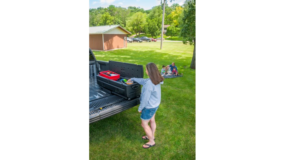 Du-Ha Tote, Interior / Exterior Portable Storage / Gun Case For Pickup Trucks / Various SUV's, No Slide Bracket, Black, 70103