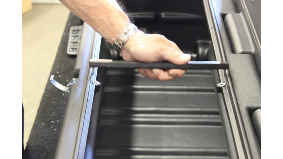 Du-Ha Tote, Interior / Exterior Portable Storage / Gun Case For Pickup Trucks / Various SUV's, No Slide Bracket, Black, 70103