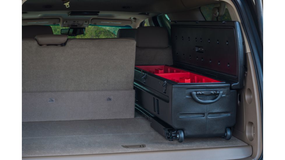 Du-Ha Tote, Interior / Exterior Portable Storage / Gun Case For Pickup Trucks / Various SUV's, No Slide Bracket, Black, 70103