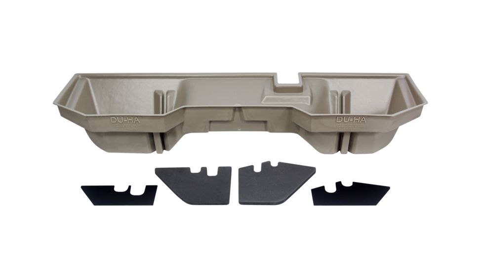 Du-Ha Underseat Storage 02-19 Dodge/RAM 1500 Quad Cab and 03-09 2500 and 3500 Quad Cab, Khaki, 30019