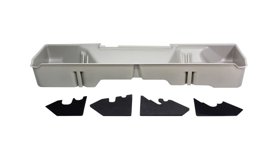 Du-Ha Underseat Storage 06-07 Chevrolet/GMC Silverado/Sierra Extended Cab, 5.8in Extra Short Box, Light Gray, 10049