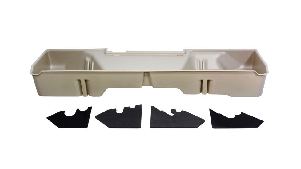 Du-Ha Underseat Storage 06-07 Chevrolet/GMC Silverado/Sierra Extended Cab, 5.8in Extra Short Box, Tan, 10050