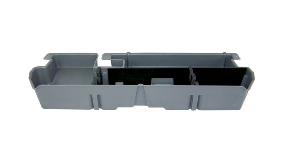 Du-Ha Underseat Storage for 07-21 Toyota Tundra Double Cab - Does not fit with factory subwoofer, Dark Gray, 60052