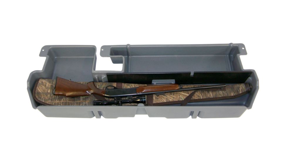 Du-Ha Underseat Storage for 07-21 Toyota Tundra Double Cab - Does not fit with factory subwoofer, Dark Gray, 60052