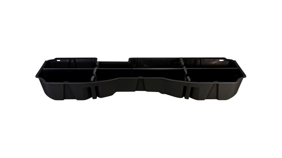 Du-Ha Underseat Chevrolet/GMC Silverado/Sierra Storage, 14-18 Light Duty/15-19 Heavy Duty Crew Cab, Jet Black, 10300