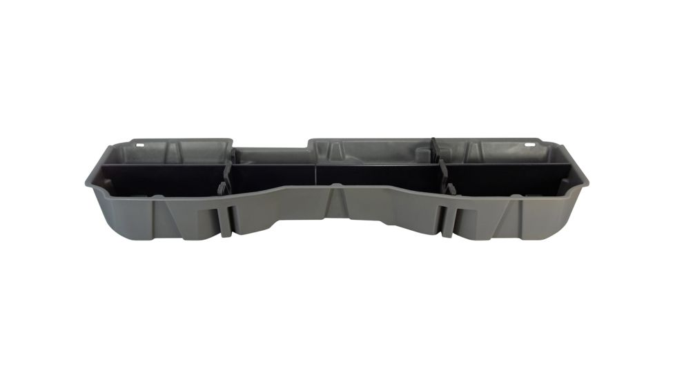 Du-Ha Underseat Chevrolet/GMC Silverado/Sierra Storage, 14-18 Light Duty/15-19 Heavy Duty Crew Cab, Ash/Gray, 10301