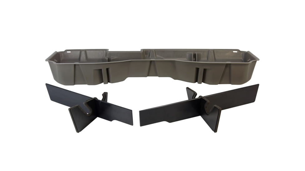 Du-Ha Underseat Chevrolet/GMC Silverado/Sierra Storage, 14-18 Light Duty/15-19 Heavy Duty Crew Cab, Dune/Tan, 10302