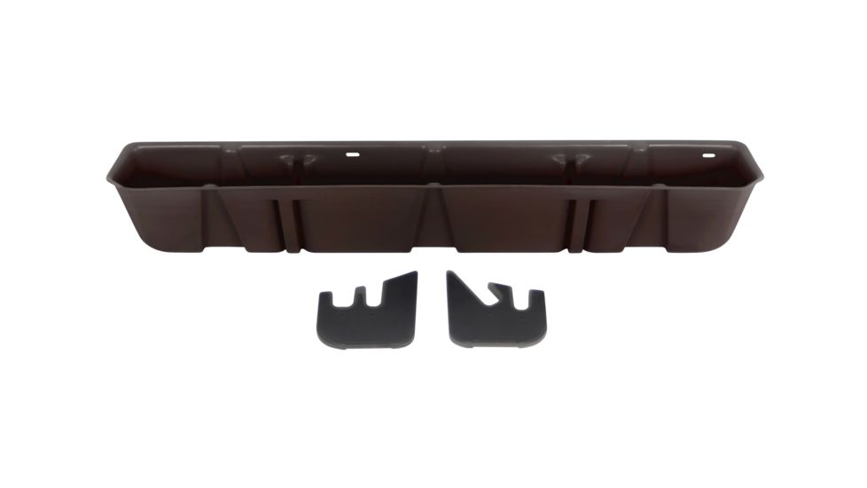 Du-Ha Underseat Storage for 15-22 Ford F-150 Supercab &amp; 17-22 F250-F550 Super Duty Supercab, Java/Brown, 20109