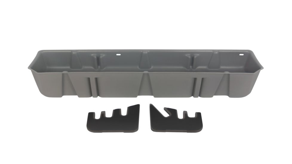 Du-Ha Underseat Storage for 15-22 Ford F-150 SuperCrew and 17-22 F-250-550 Super Duty Crew Cab, Light Gray, 20111