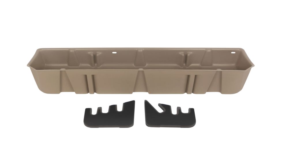 Du-Ha Underseat Storage for 15-22 Ford F-150 SuperCrew and 17-22 F-250-550 Super Duty Crew Cab, Tan, 20112