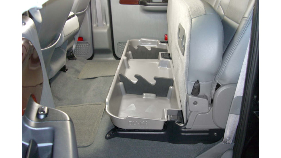 Du-Ha Underseat Storage for 03-16 Ford F-250 thru F-550 Super Duty Crew Cab, Black, 20067