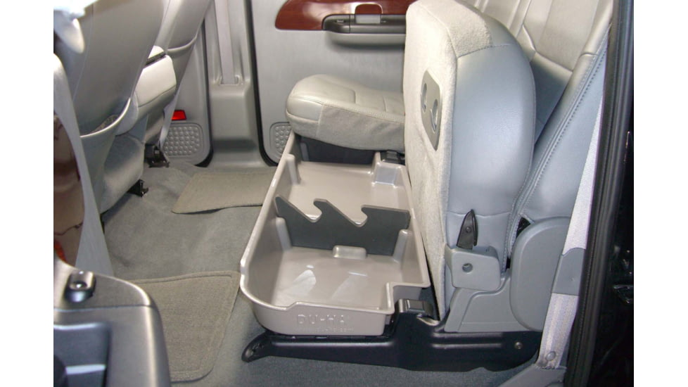 Du-Ha Underseat Storage for 03-16 Ford F-250 thru F-550 Super Duty Crew Cab, Black, 20067