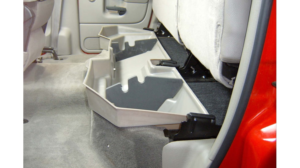 Du-Ha Underseat Storage for 09-22 Dodge Ram 1500 Quad Cab/Crew Cab, Black, 30016