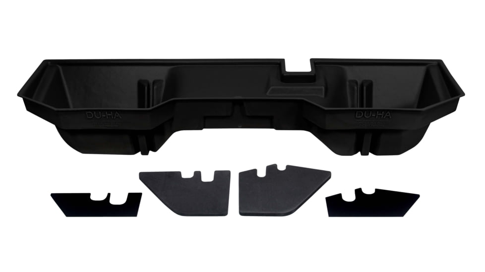 Du-Ha Underseat Storage for 09-22 Dodge Ram 1500 Quad Cab/Crew Cab, Black, 30016