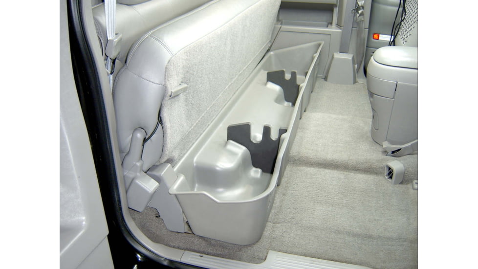 Du-Ha Underseat Storage for 88-99 Chevrolet/GMC Silverado/Sierra CK Model Extended Cab, Black, 10037