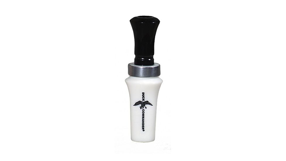 Duck Commander DCAWB Acrylic Duck Call Double Reed White/Black