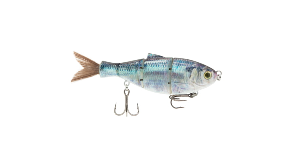 Duckett Fishing BD Shad, Lit Up Blue Back Herring, 6 in, BDSHAD6-SS LitUp BBH