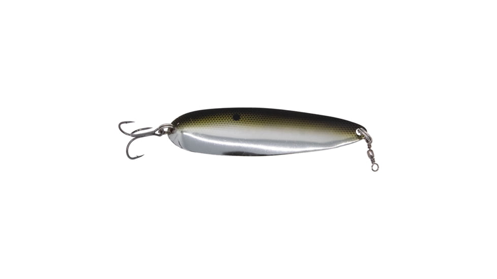 Duckett Fishing BD Spoon, Green Gizzard Shad, 4 in, BDSPOON4 - Grn Gizz Shad