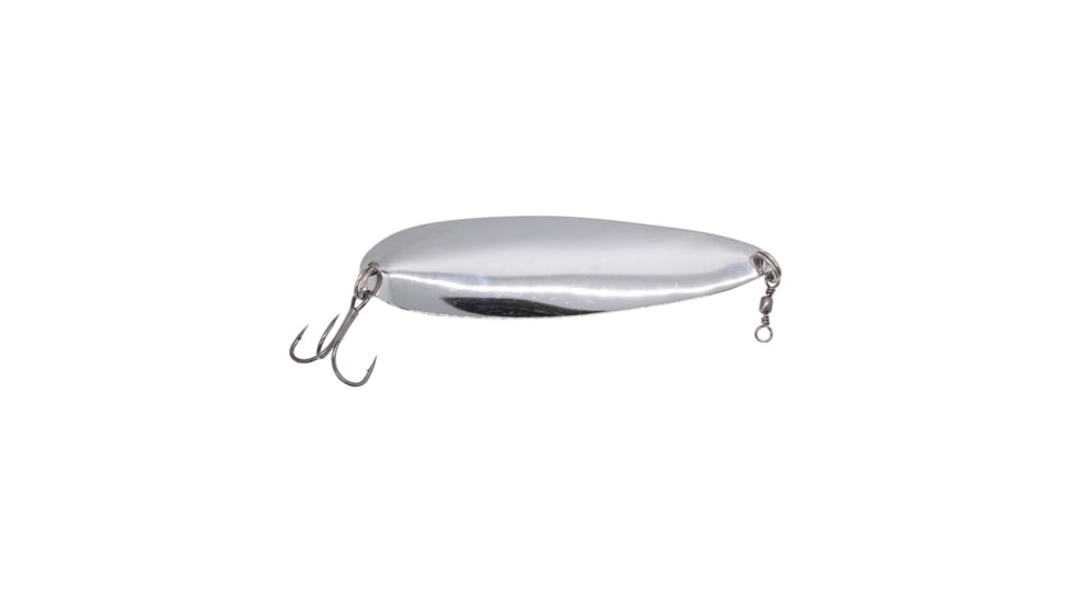 Duckett Fishing BD Spoon, Nickel, 4 in, BDSPOON4 - Nickel