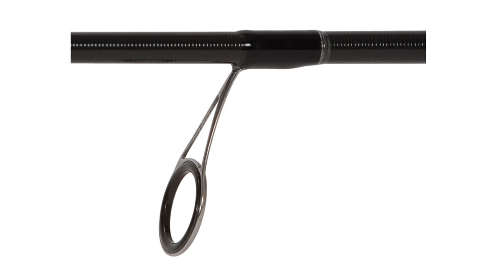 Duckett Fishing Black Ice Medium Spinning Rod, Med, Black, 7ft 2in, DFBI72M-S