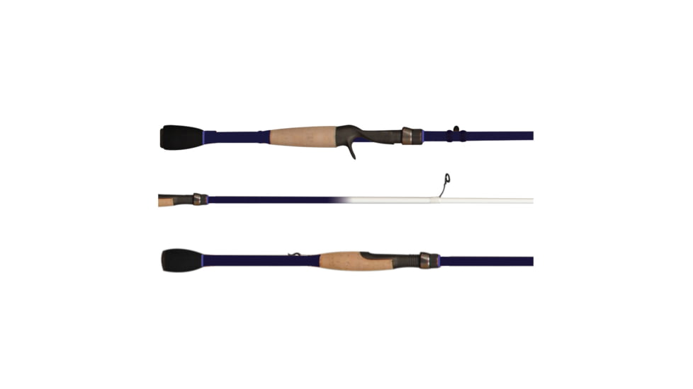 Duckett Fishing Incite Casting Rods, Med-Heavy, White, 7ft 3in, DFIC73MH-C