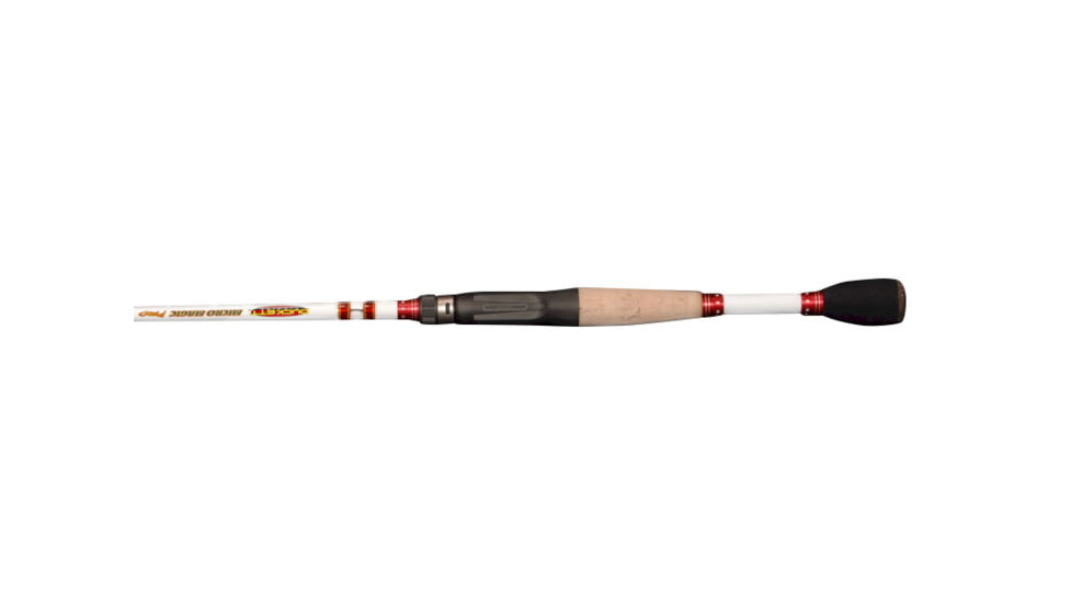 Duckett Fishing Micro Magic Pro Casting Rods, Med-Heavy, White, 6ft9in, DFMP69MH-C