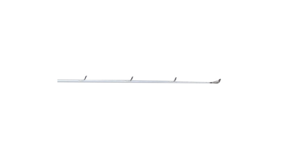 Duckett Fishing Pro Series Spinning Rod, Med, White, 6ft 8in, DFPS68M-S